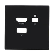 Busch-Jaeger - Einsatz/Abdeckung für Kommunikationstechnik Zentralscheibe 8256-885 Media Connector