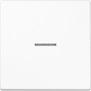 Jung - Abdeckung/Bedienelement für Installationsschalterprogramme Wippe Lichtleiter aws LS 990 KO5 WW für Schalter/Taster