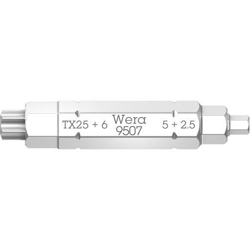 Wera - Bit 4-fach Bit 05073202001 2,2,5,5,6x TX25x37mm
