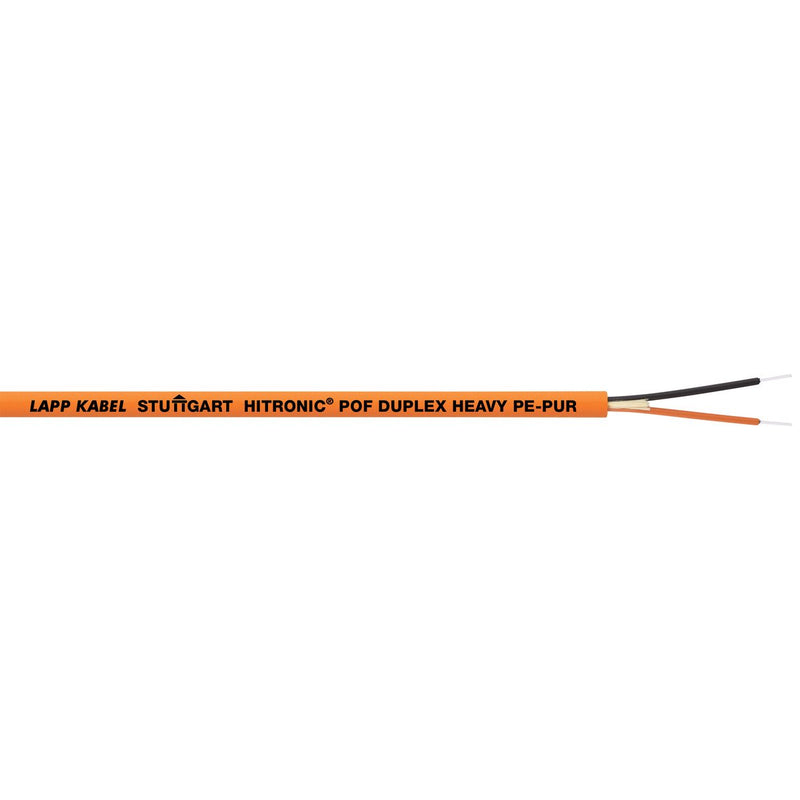 Lapp Kabel&Leitung - LWL-Kabel HITRONIC POF DUPLEX 28030002/100 HEAVY PE-PUR − 100 Meter