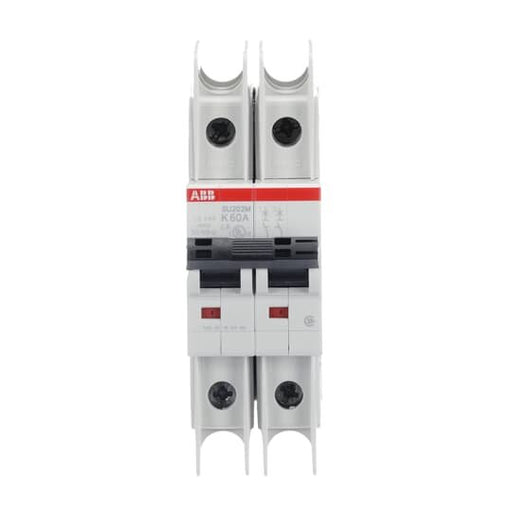 ABB Stotz S&J - Leitungsschutzschalter Sicherungsautomat SU202M-K60 10kA, 60A, 2P