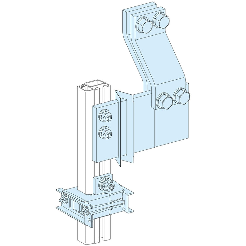 Schneider Electric - Komponente für Erdung/Potentialausgleich (Schaltschrank) PrismaSeT-P, Linergy TB LVS04656 Verbindungs-Set, N