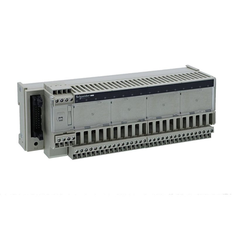 Schneider Electric - Ein- und mehrpolige Klemmenleiste Basisstation f. Relais ABE7S16E2B1 DC24V isoliert