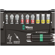 Wera - Bit-Set Bit-Check Rapidaptor 056374 Satz 10-tlg