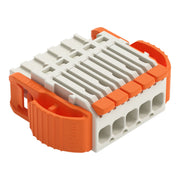 WAGO - Kabelsteckverbinder für Leiterplattensteckverbinder 1-Leiter-Federleiste,Hebel 2734-1105/038-000 PushinCAGECLAMP,lgr − 50 Stück