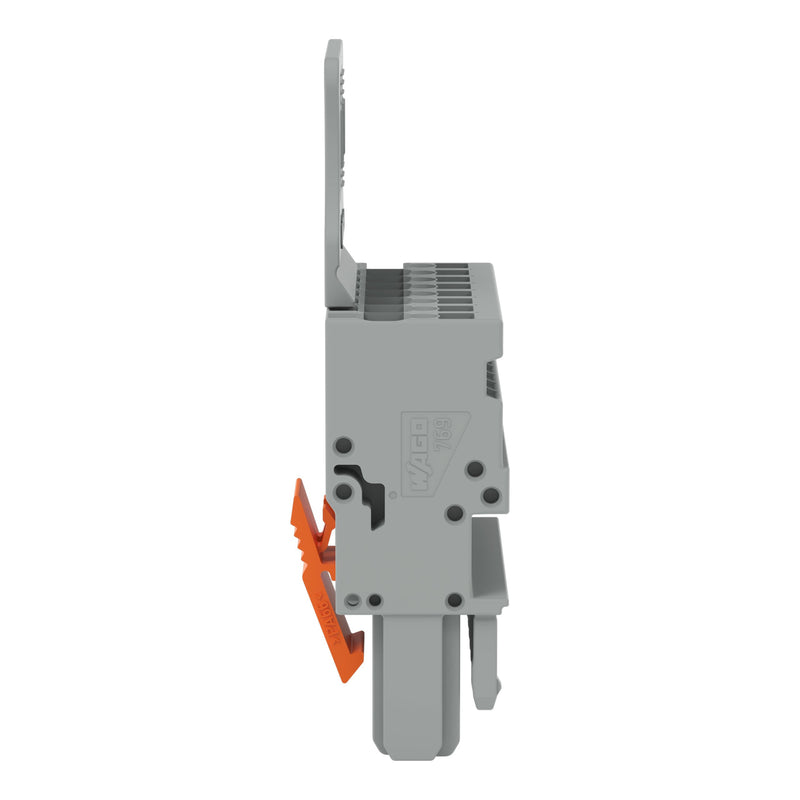 WAGO - Ein- und mehrpolige Klemmenleiste 1-Leiter-Federleiste 769-108/144-000 CAGECLAMP,4mm²,gr − 10 Stück