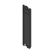 Weidmüller - Elektronik-Leergehäuse Schwenkdeckel IP20 CH20M17 C BK 1819 verbaut Kunststoff − 70 Stück