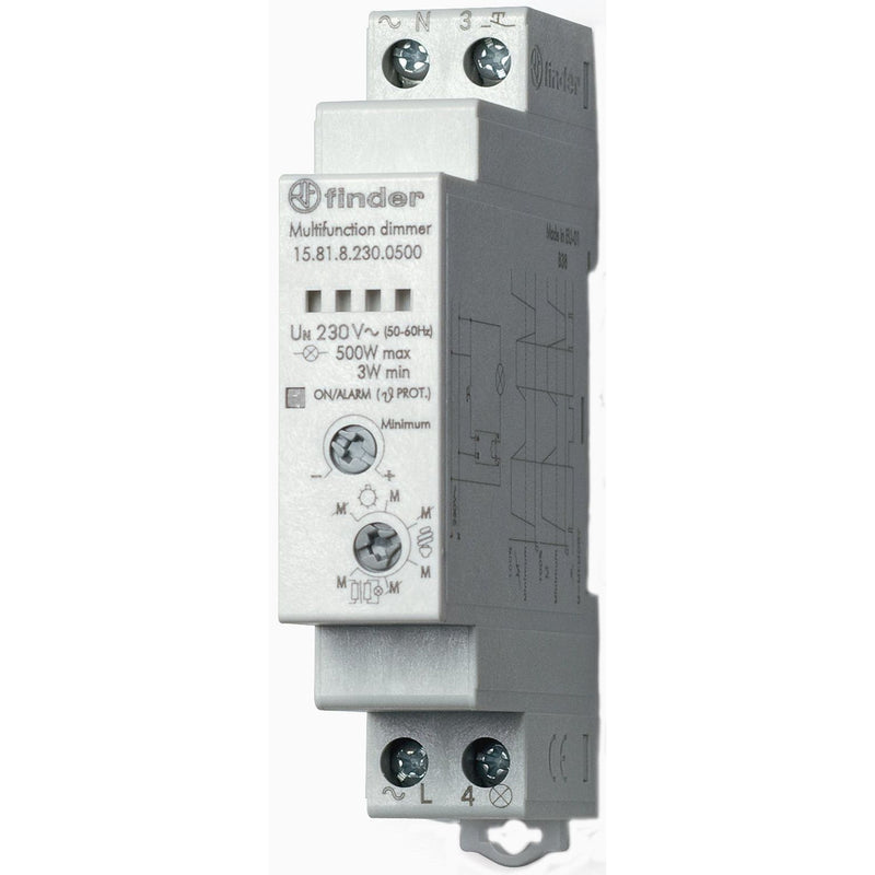 Finder - Dimmer Stromstoss-Schalter/Dimmer 15.81.8.230.0500 230VAC