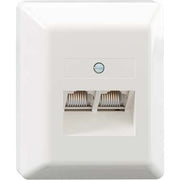 Rutenbeck - Kommunikationsanschlussdose Kupfer Cat.6-Anschlussdose UAE-Class #132115030 EA iso-8/8 U Ap rw − 10 Stück