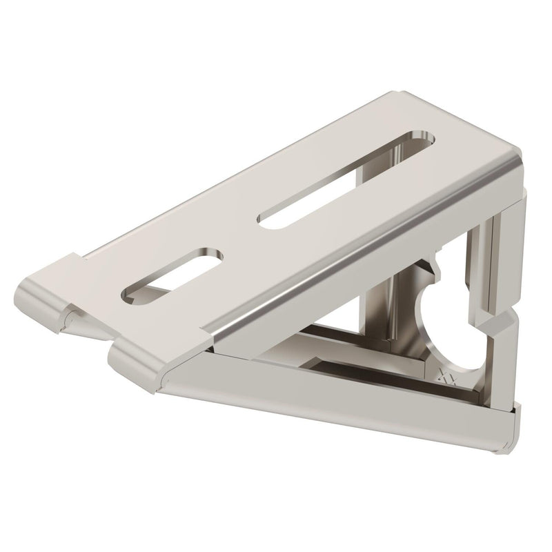 OBO Bettermann - Deckenbefestigung für Kabeltragsystem Abhängewinkel AHW-T 100 VA4529 B110mm,f. Tunnelbau