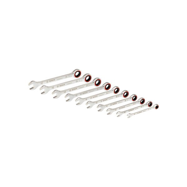 Bosch - Schraubenschlüsselset Ringmaulratschenschlüssel 1600A02AU0 Maulschlüssel-Set