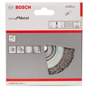Bosch - Rotierende Drahtbürste PRO Metal clean 2608622100 Scheibenbürste 115 x
