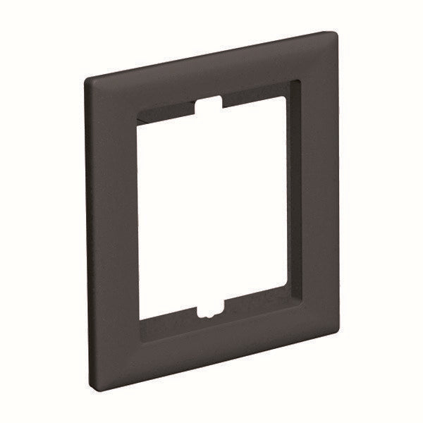 Bachmann - Einsatz/Abdeckung für Kommunikationstechnik Adapterrahmen 917.066 55x55mm schwarz