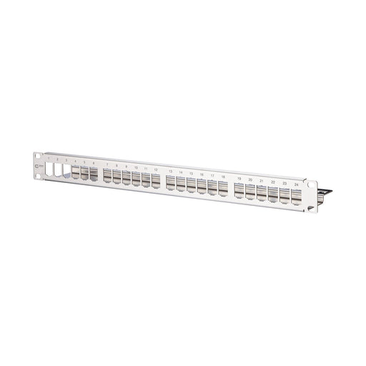 Metz Connect - Frontpanel/Patchpanel leer (Schaltschrank) 19Z Modulträger 130921-00-E 1HE Edelstahl-leer