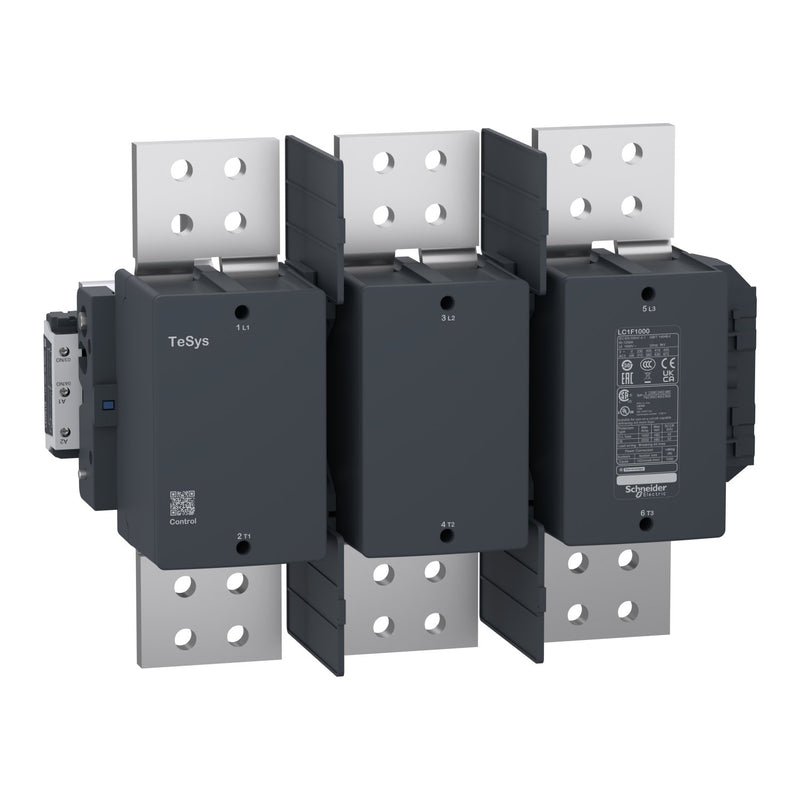 Schneider Electric - Leistungsschütz zum Schalten von Wechselstrom Schütz TeSys F 3p LC1F1000P7 440V 1000A − 1 Stück