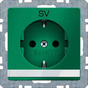 Berker - Steckdose SCHUKO-Steckdose 47506013 m.Beschriftungsfeld