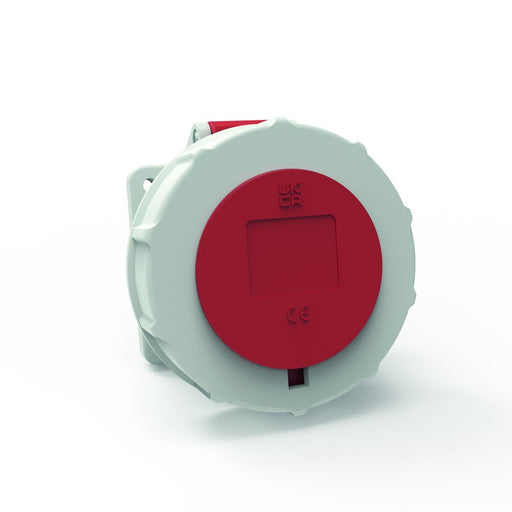 Bals Elektrotech - CEE-Anbausteckdose (IEC 60309) Anbausteckdose QC gerade 130330 32A 4p 440V 11h IP44 − 10 Stück