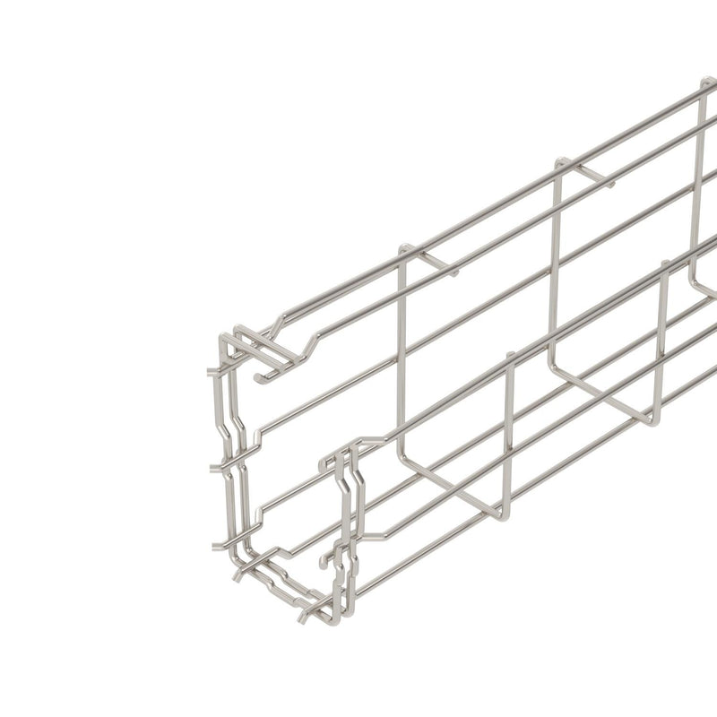 OBO Bettermann - Gitterrinne G-Gitterrinne Magic G-GRM 125 75 A2 125x75x3000, VA − 3 Meter