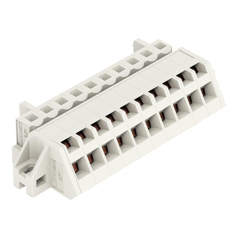 WAGO - Kabelsteckverbinder für Leiterplattensteckverbinder 1-Leiter Federleiste 721-310/031-000 CAGECLAMP 2,5mm²,lgr − 25 Stück