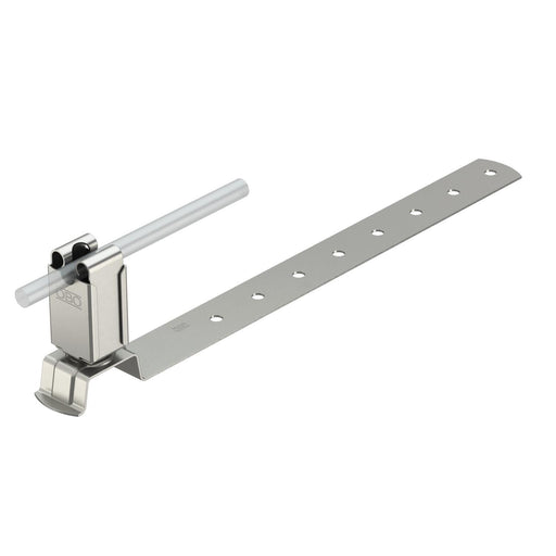 OBO Bettermann - Dachleitungshalter für Blitzschutz Dachleitungshalter 157 F-VA 280 35 35mm − 20 Stück