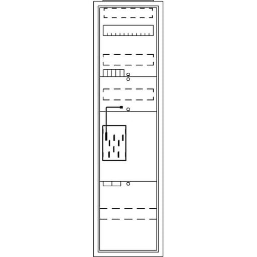 Striebel&John - Zähler-Komplettschrank Komplettschrank BA17MAK APBKE-IA171ZHutsch. − 1 Stück