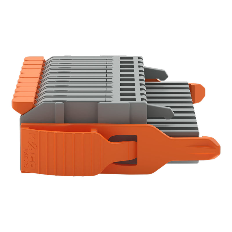WAGO - Kabelsteckverbinder für Leiterplattensteckverbinder 1-Leiter-Federleiste 2231-1110/038-000 Push-in CAGECLAMP,gr − 50 Stück
