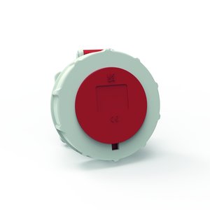 Bals Elektrotech - CEE-Anbausteckdose (IEC 60309) Anbausteckdose gerade 137621 32A 5p 400V 6h IP67 − 10 Stück