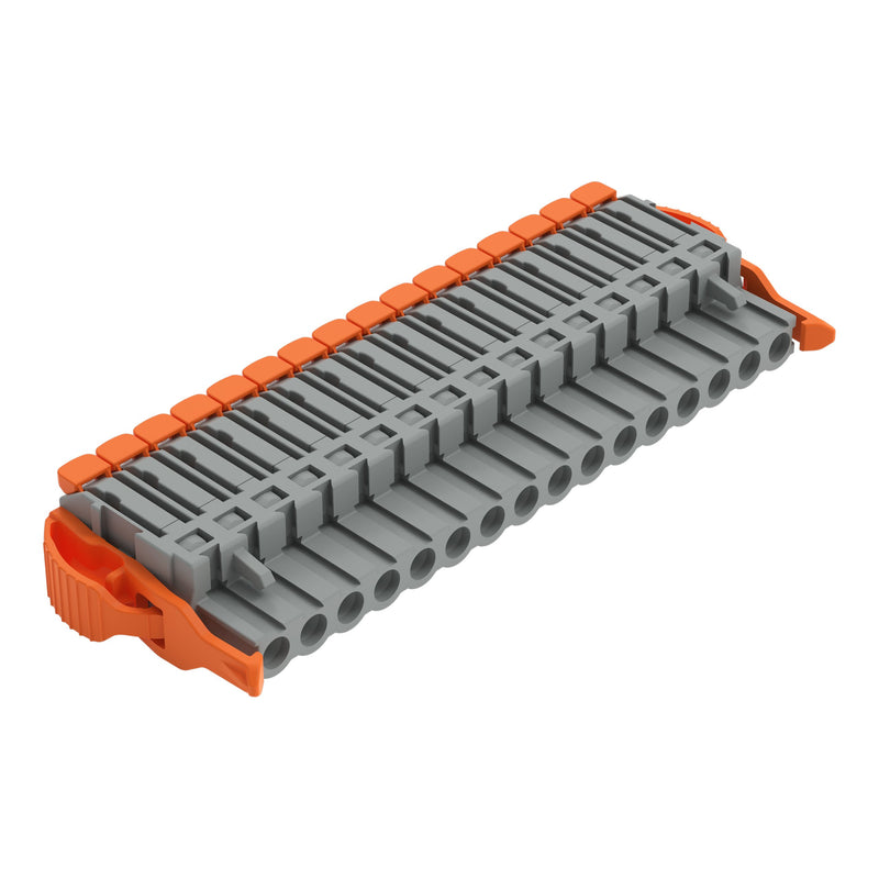 WAGO - Kabelsteckverbinder für Leiterplattensteckverbinder Federleiste 1-Leiter Hebel 2231-1116/038-000 Push-in Cage Clamp − 25 Stück