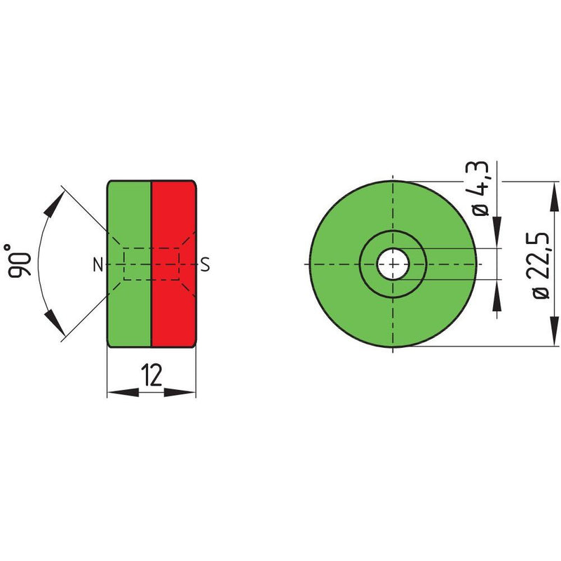 Schmersal - Betätiger für Positionsschalter mit getrenntem Betätiger Schaltmagnet BP 15