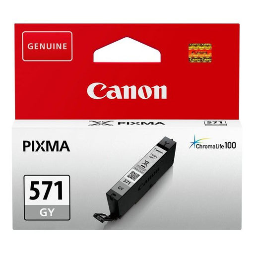 Canon - Verbrauchsmaterial für Telefax/Drucker/MFC Tintenpatrone CLI-571GY 7ml grau