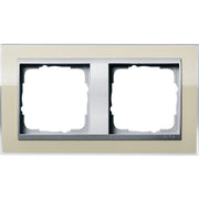 Gira - Abdeckrahmen 2fach 0212776 klar sand