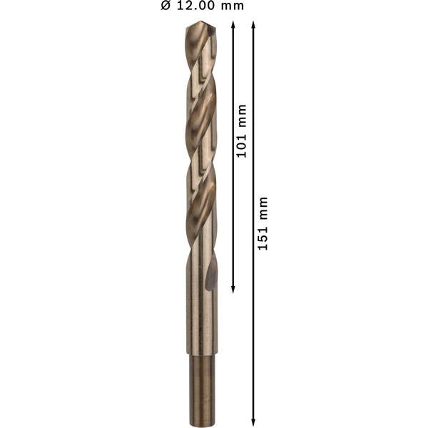Bosch - Bohrer PRO Stainless Steel HSS-Co 2608585903 Spiralbohrer 12 x