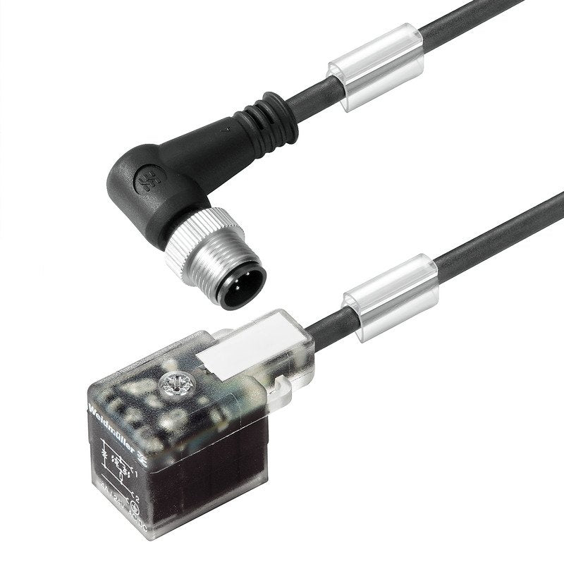 Weidmüller - Konfektioniertes Sensor-Aktor-Kabel Ventilleitung SAIL-VSBD-M12W-10U Stecker gewinkelt