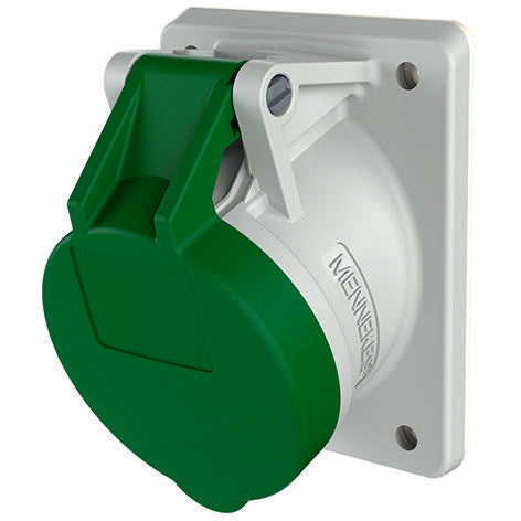 Mennekes - CEE-Anbausteckdose (IEC 60309) Anbaudose 782 16A,4p,10h,>50V,IP44