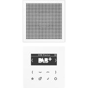 Jung - Radio Smart DAB+ Digitalradio DAB LS1 WW Set Mono 1LS