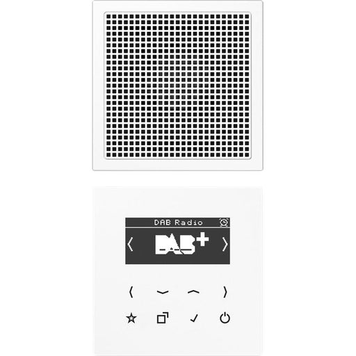 Jung - Radio Smart DAB+ Digitalradio DAB LS1 WW Set Mono 1LS