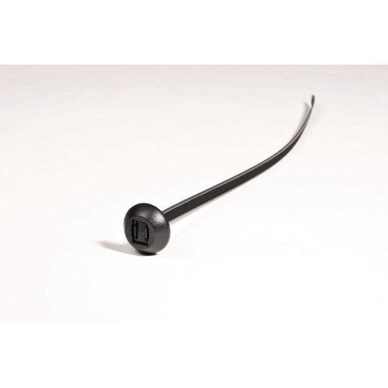 HellermannTyton - Kabelbinder Befestigungsbinder BHT375MPA66HS BK 250 375x4,6mm, Einlochm. − 250 Stück