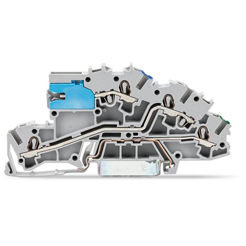 WAGO - Installations-Etagenklemme Installationsetagenklemme 2003-7641 4mm² NT/L/PE grau