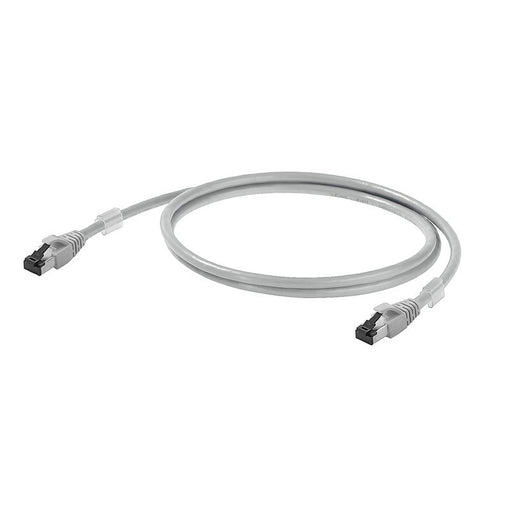 Weidmüller - Patchkabel Kupfer Industrie Patchkabel IEC6FP8LD0010M40M40D 1m grau