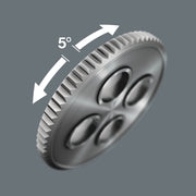 Wera - Steckschlüsselset Zyklop-Knarrensatz 8100 SA 4 1/4 Zoll (6,3mm)