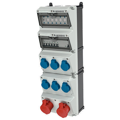 Mennekes - CEE-Steckdosen-Kombination (IEC 60309) Steckdosen-Kombination 950001 AMAXX − 1 Stück