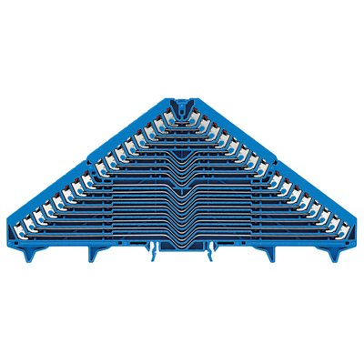 Weidmüller - Durchgangs-Reihenklemme Rangierverteilerklemme PRV16BL 35X7.5 RT/WS Push-IN P-Reihe − 20 Stück