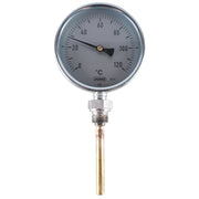 Jumo - Messgerät für Temperatur und Klima Bimetallthermometer Kl.1,5 80000103 0-120°C, EB-L 100mm