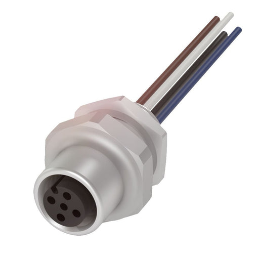 Balluff - Rundsteckverbinder, feldkonfektionierbar (Industriesteckverbinder) Flanschsteckverbinder BCC M454-000#BCC0CWL − 1 S
