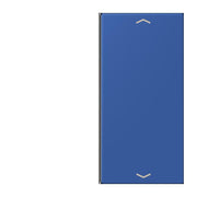 Jung - Abdeckung/Bedienelement für Installationsschalterprogramme Taste 2fach m. Pfeilsymb. LC 402 TSAP 253 bleu outremer 59