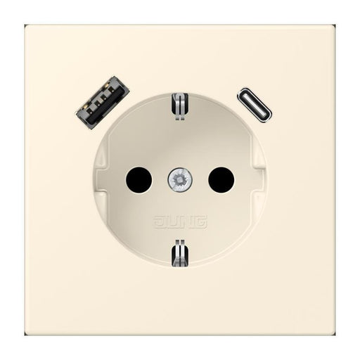 Jung - Steckdose SCHUKO Steckdose LC 1520-15 CA 245 blanc ivoire (4320B)