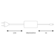 Paulmann - Zubehör/Ersatzteile für Lichtschlauch/-band Betriebsgerät 798.31