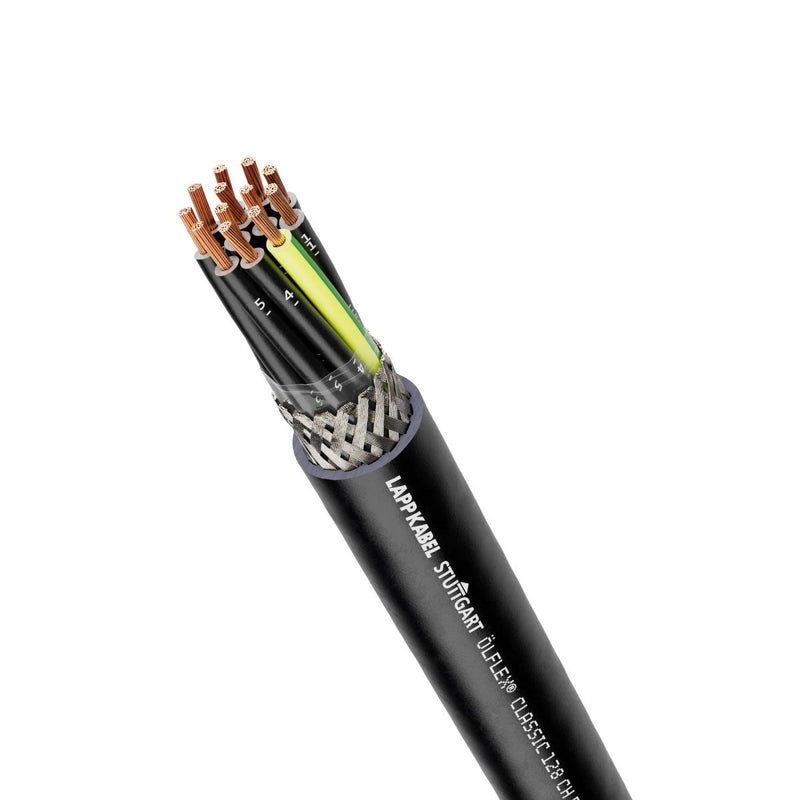 Lapp Kabel&Leitung - Energiekabel >= 1 kV, für ortsveränderlichen Einsatz ÖLFLEX CLASSIC 128 CH BK 1123582/50 0,6/1 KV 4G4 − 50 Meter