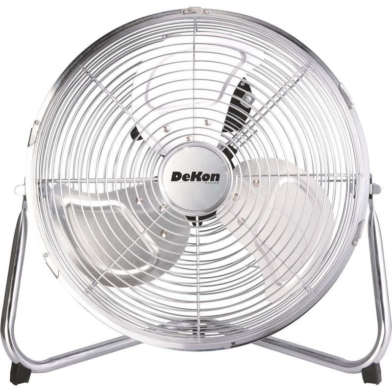 DeKon - Umluftventilator Bodenventilator B 130 chr 30 cm, 3-stufig
