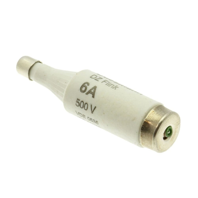 Eaton - D-Sicherungseinsatz Sicherungseinsatz Nieders. FUSE 6A DI#6D16Q 6A AC 500V 50kA − 10 Stück
